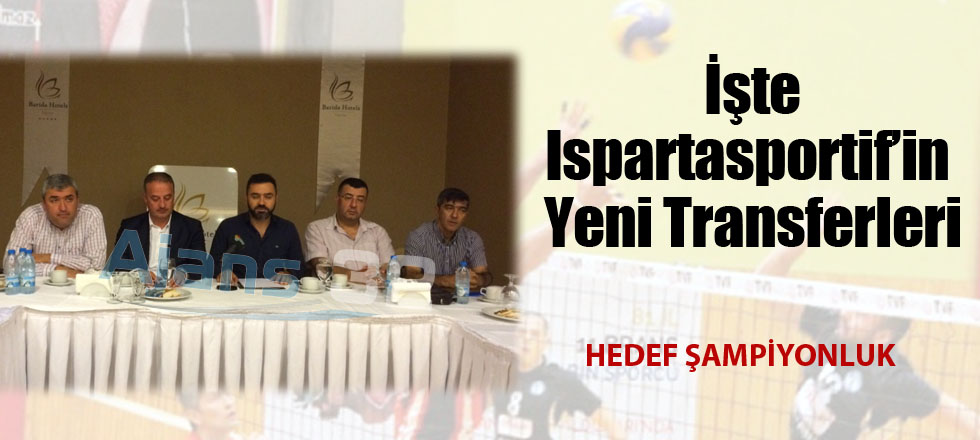 İşte Ispartasportif'in Yeni Transferleri