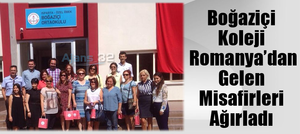 Boğaziçi Koleji  Romanya’dan Gelen Misafirleri Ağırladı