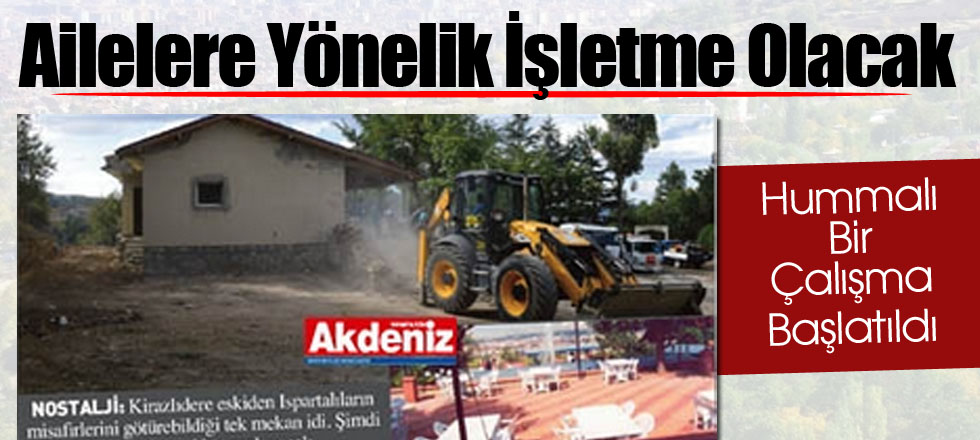 Ailelere Yönelik İşletme Olacak