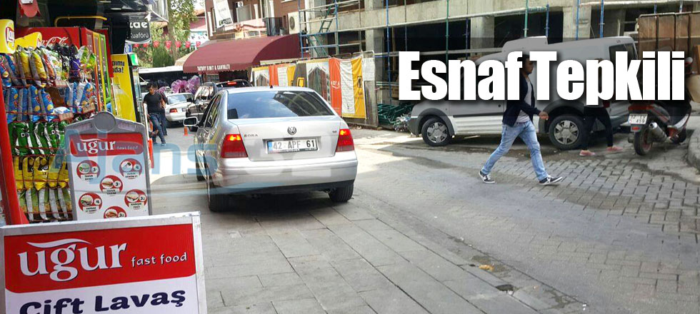 Esnaf Tepkili