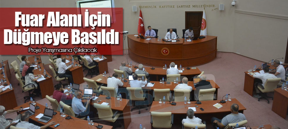 Fuar Alanı İçin Düğmeye Basıldı