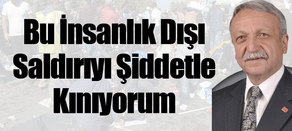 Şiddetle Kınıyorum