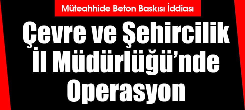 Müteahhide Beton Baskısı