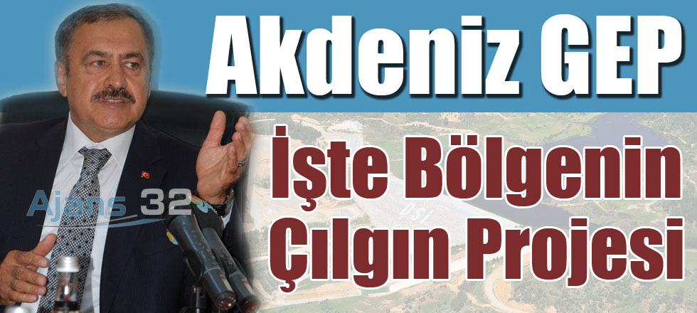İşte Bölgenin Çılgın Projesi: AkdenizGEP