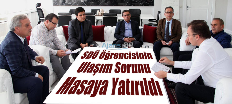 SDÜ Öğrencisinin Ulaşım Sorunu Masaya Yatırıldı
