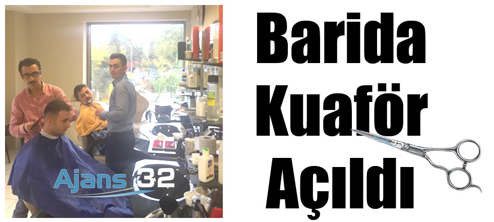 Barida Kuaför Açıldı