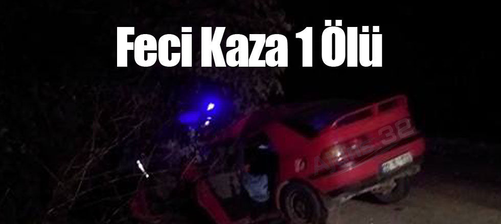 Feci Kaza 1 Ölü