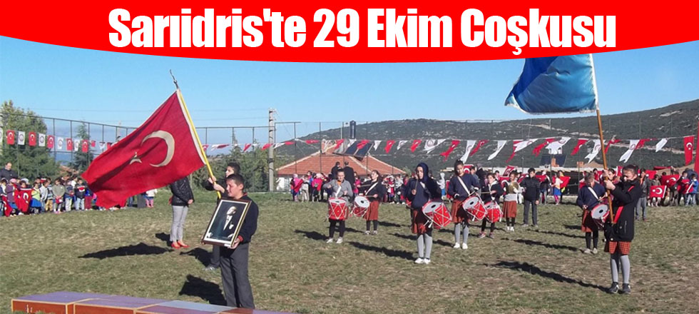 Sarıidris'te 29 Ekim Coşkusu