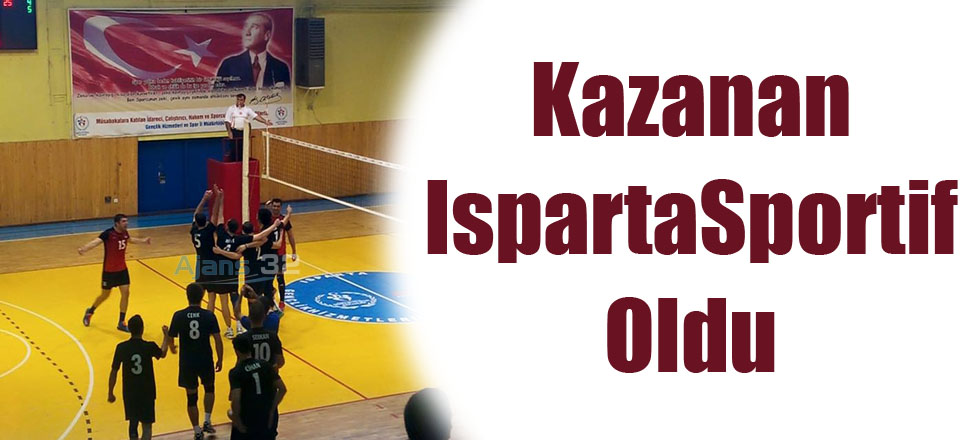 Kazanan Ispartasportif Oldu