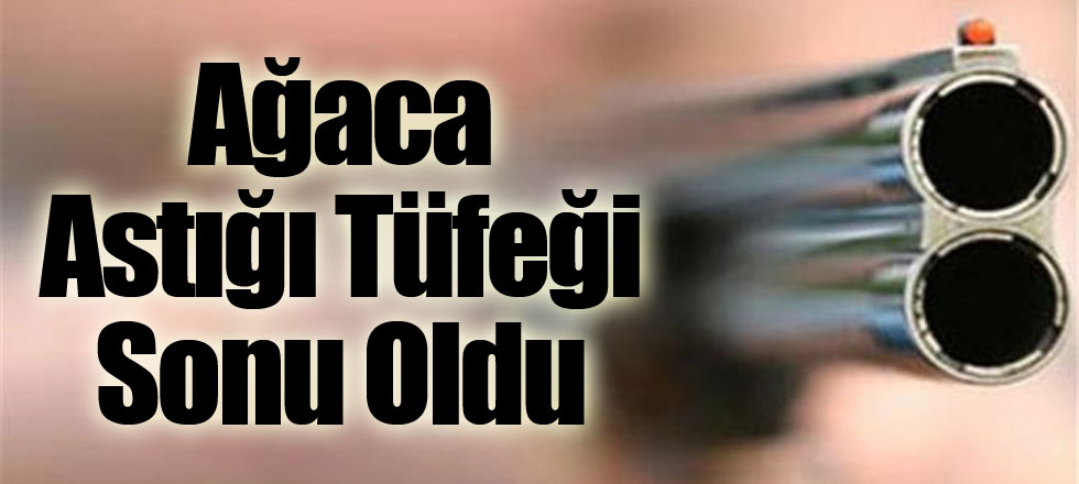 Ağaca Astığı Tüfeği Sonu Oldu