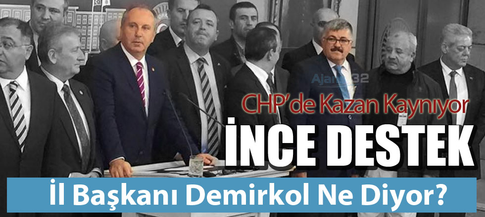 Muharrem İnce'ye Isparta'dan Destek!