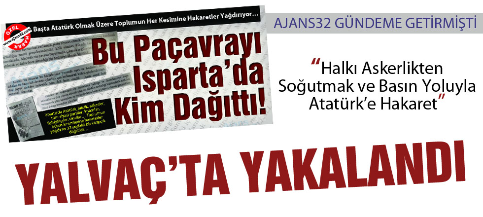 O Paçavrayla İlgili 1 Kişi Gözlatında