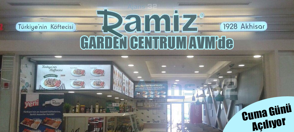 Köfteci Ramiz Garden Centrum AVM'de