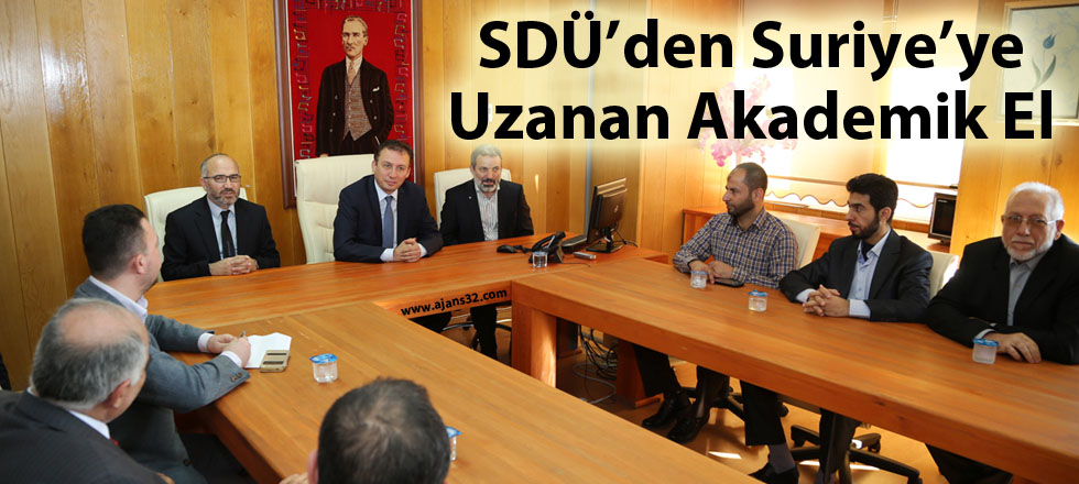 SDÜ'den Suriye'ye Uzanan Akademik El