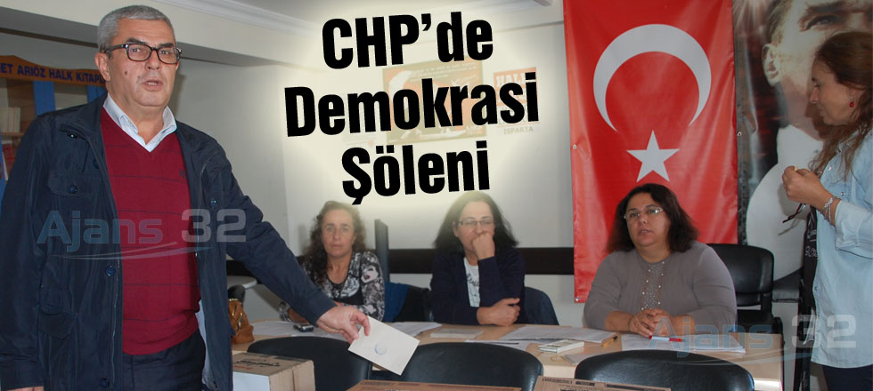 CHP'de Demokrasi Şöleni