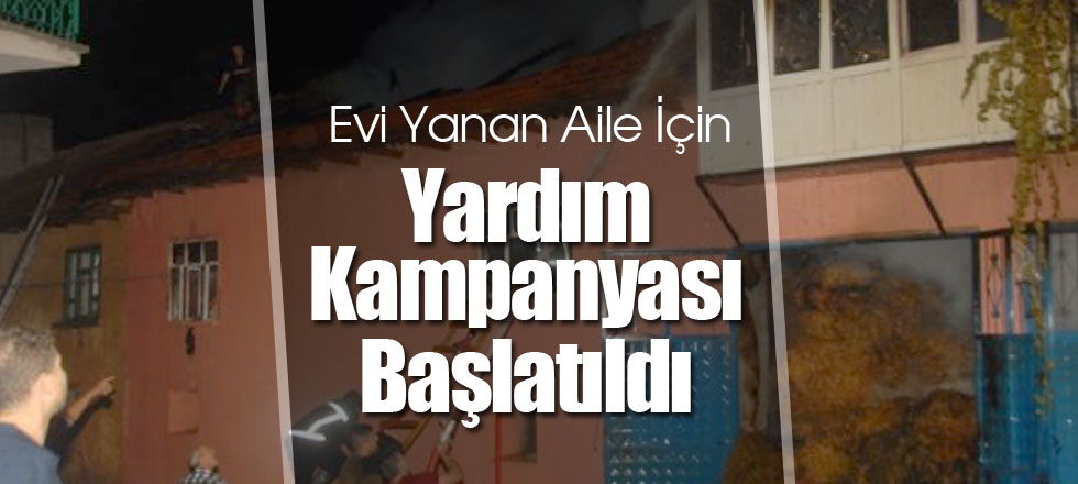 Yardım Kampanyası Başlatıldı