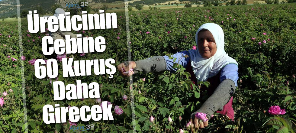 Üreticinin Cebine 60 Kuruş Daha Girecek