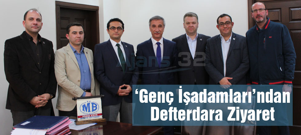 Genç İşadamlarından Defterdara Ziyaret