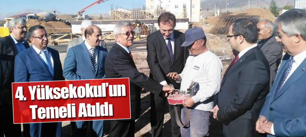 4. Yüksekokul’un Temeli Atıldı