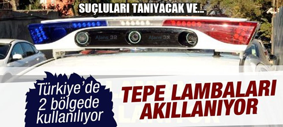 Polis Araçlarının Tepe Lambaları Akıllanıyor
