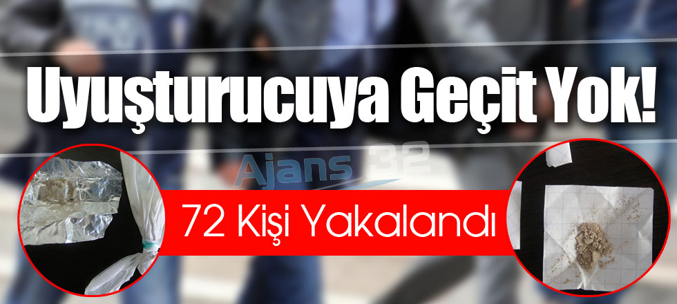 Uyuşturucuya Geçit Yok!