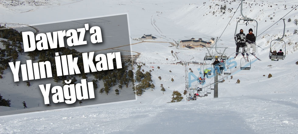 Davraz'a Mevsimin İlk Karı Düştü