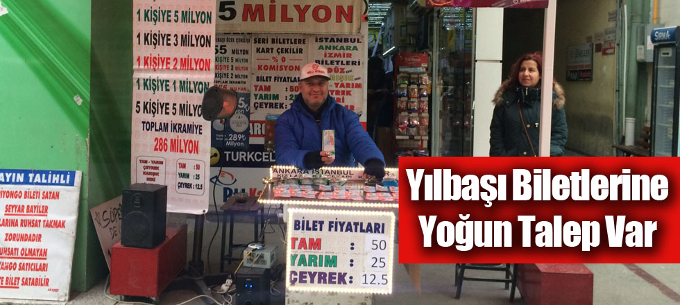 Yılbaşı Biletlerine Yoğun Talep Var