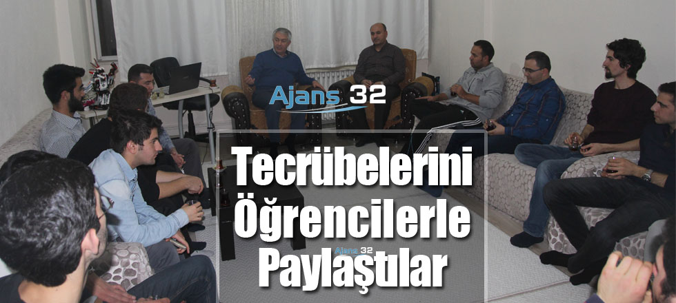 Tecrübelerini Öğrencilerle Paylaştılar