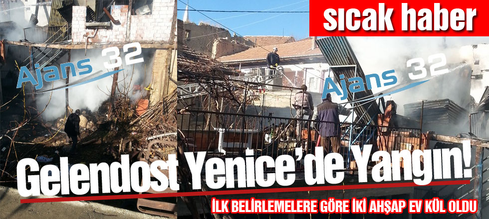 Gelendost Yenice'de Yangın!