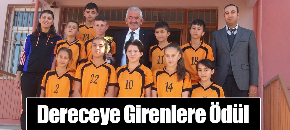 Dereceye Girenlere Ödül