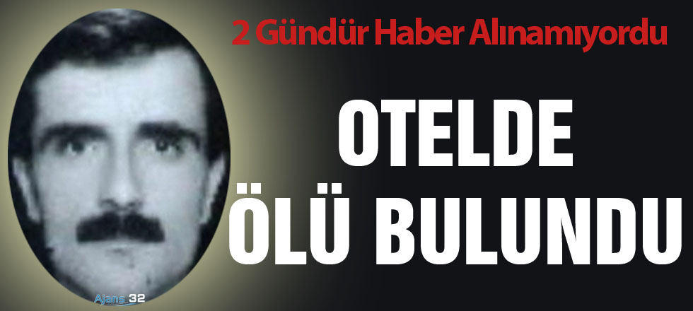 Otelde Ölü Bulundu