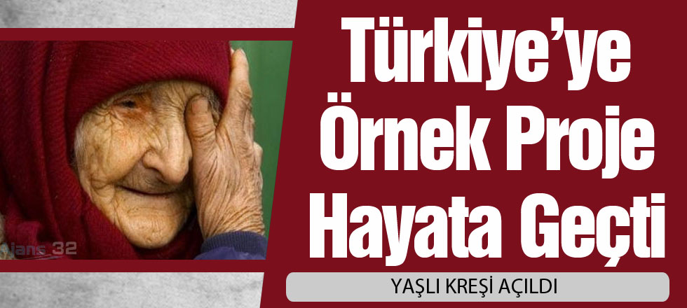 Yaşlı Kreşi Açıldı