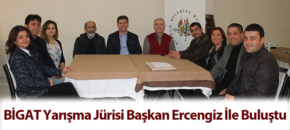 BİGAT Yarışma Jürisi Burdur Belediye Başkanı Ercengiz İle Buluştu