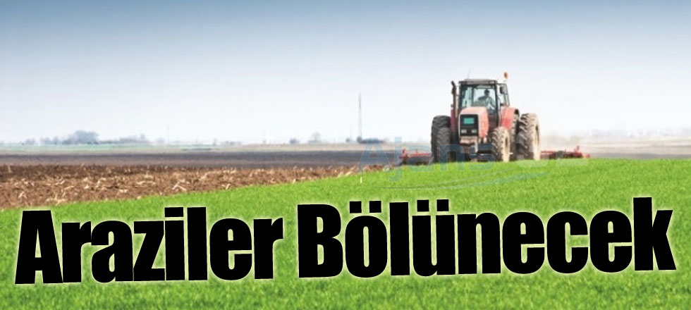 Araziler Bölünecek