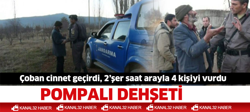 Isparta'da Pompalı Dehşeti