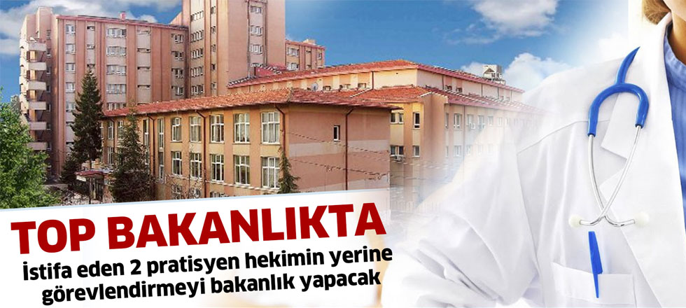 Top Bakanlıkta