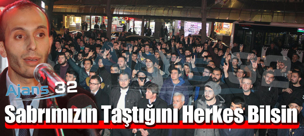 Ülkü Ocaklarından Sert Açıklama: Sabrımız Taştı