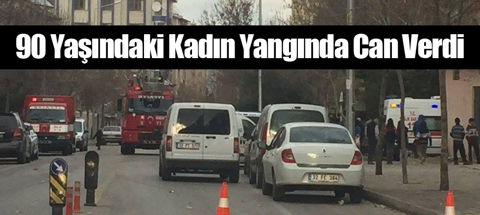 Yatalak Kadın Yangında Hayatını Kaybetti