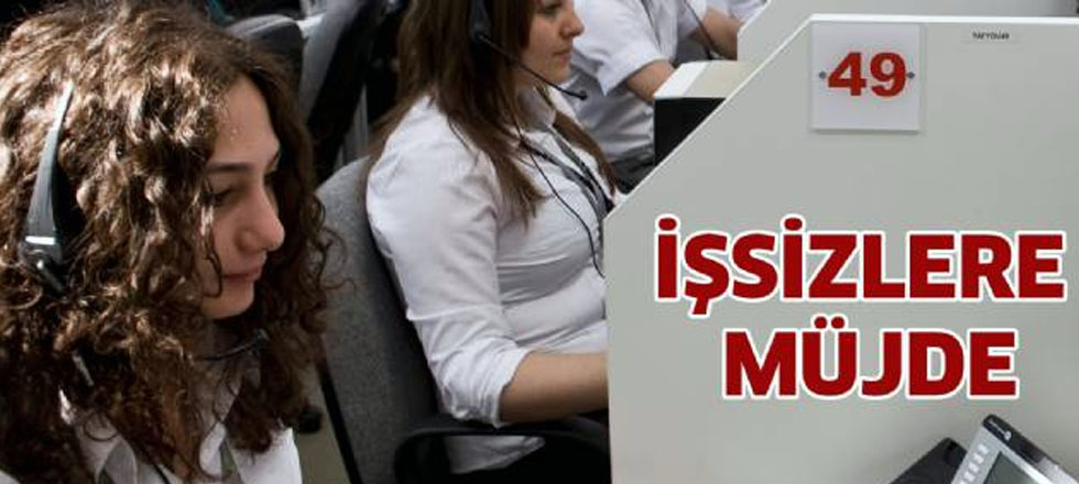 İşsizlere Müjde