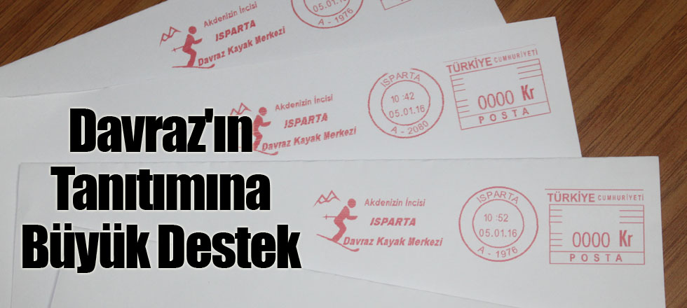 Davraz'ın Tanıtımına Büyük Destek