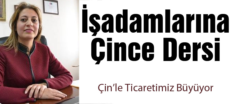 İşadamlarına Çince Dersi