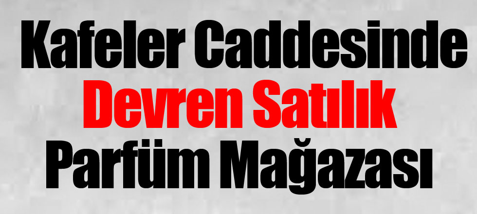 Devren Satılık Parfüm Mağazası