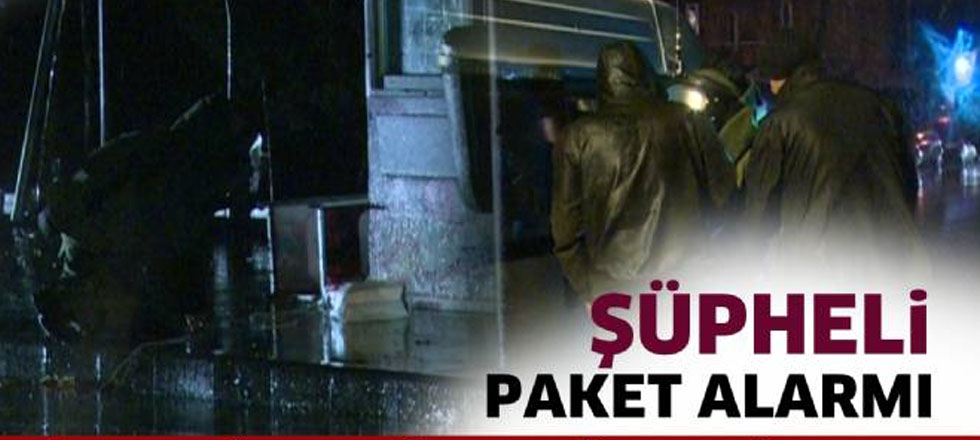 Şüpheli Paket Alarmı