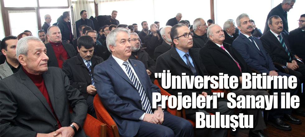 "Üniversite Bitirme Projeleri" Sanayi ile Buluştu