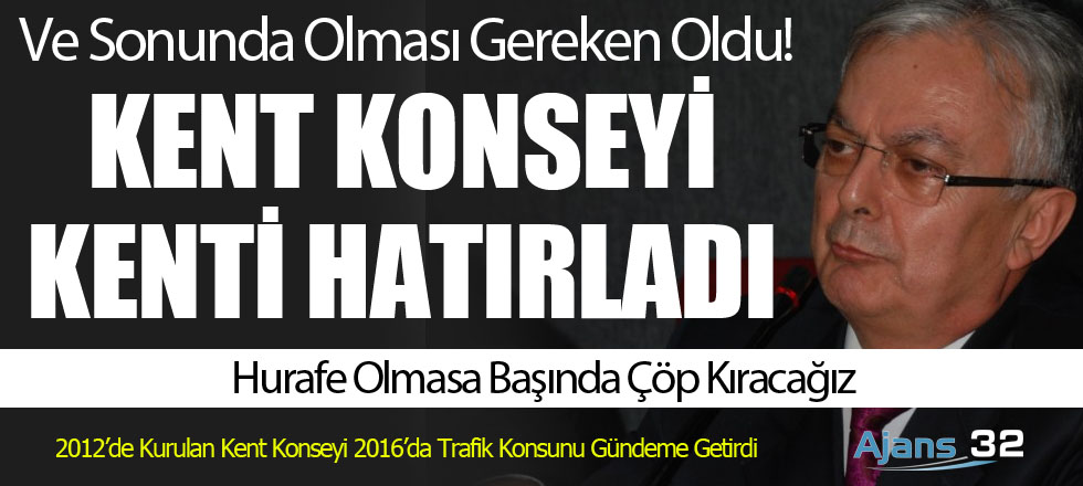 Kent Konseyi Kenti Hatırladı