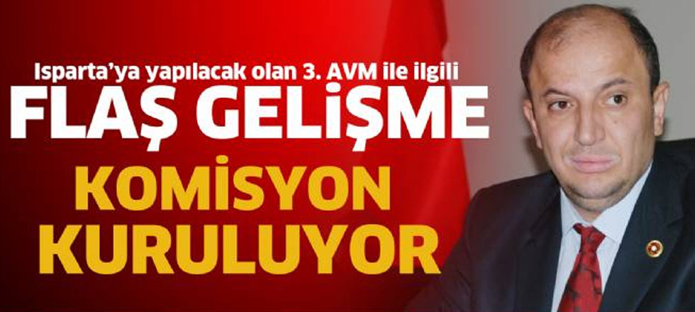 AVM İçin Komisyon Kuruluyor