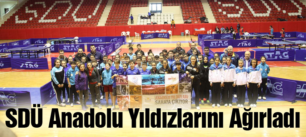 SDÜ Anadolu Yıldızlarını Ağırladı