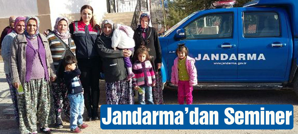 Jandarma'dan Seminer