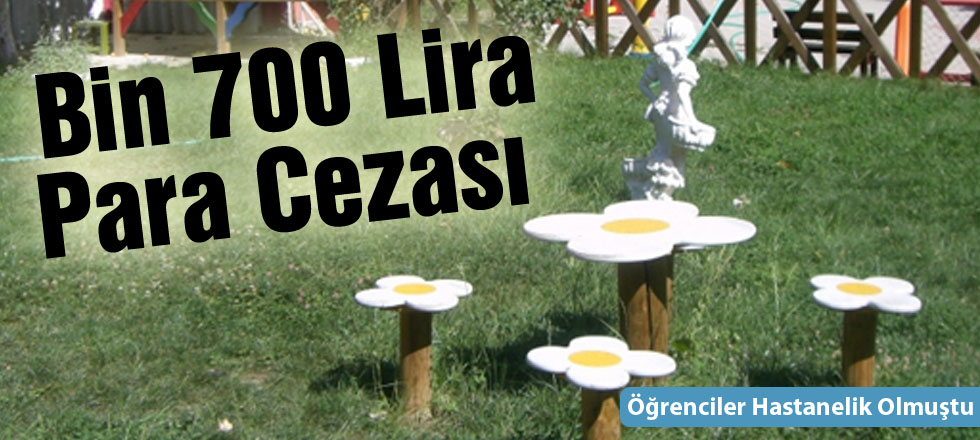 Bin 700 Lira Para Cezası: Öğrenciler Hastanelik Olmuştu