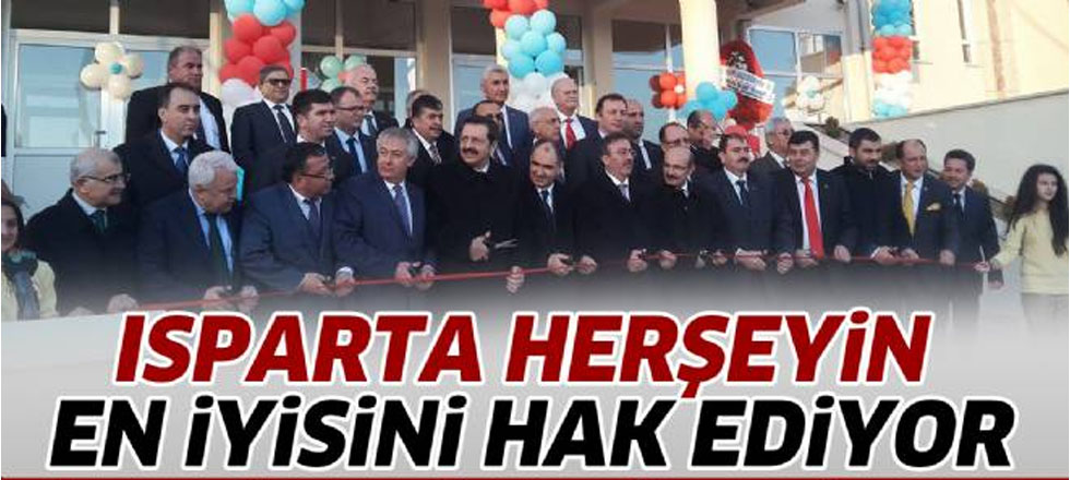 Isparta Herşeyin En İyisini Hak Ediyor